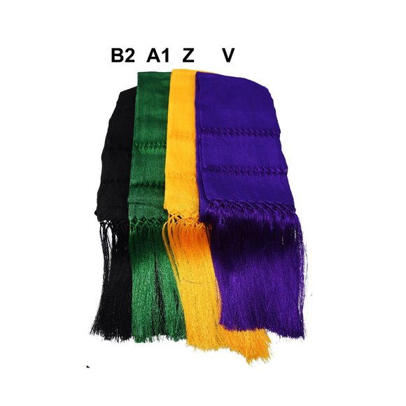 Mexican Artisan Handmade Shawl Wrap Scarf | Chalina Rebozo Linea | Large 92 x 25 - Picture 8 of 8